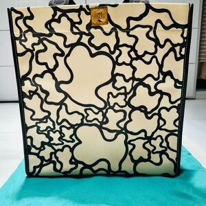 TOUS TOTE BAG - Excellent for Laptop and Office Essentials - Dust Bag Included